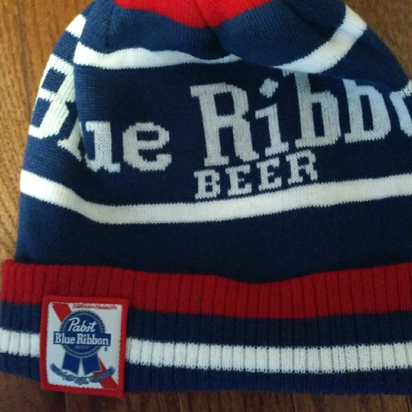 pabst blue ribbon winter hat